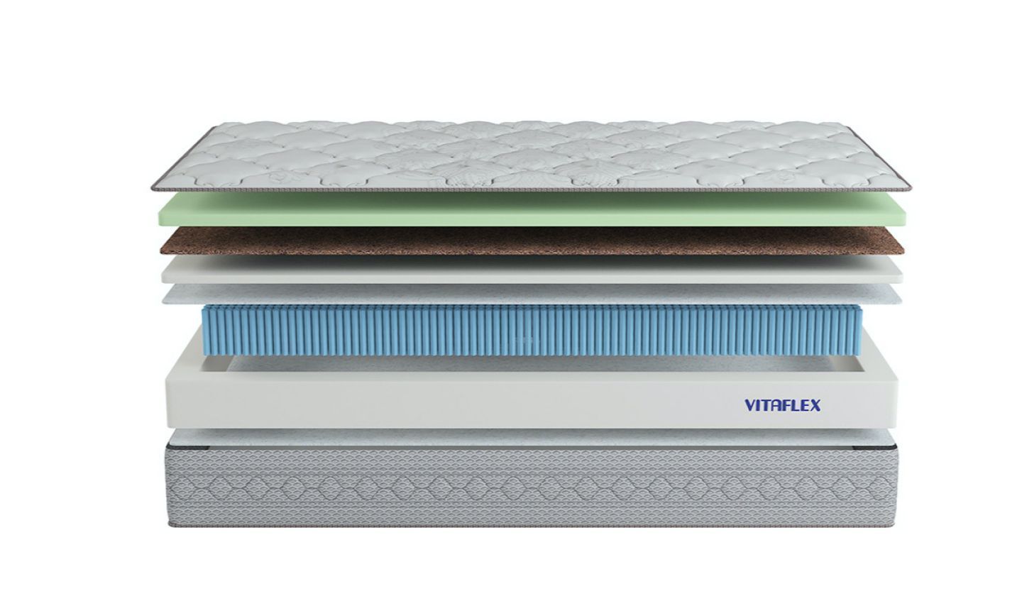 Односторонний матрас Vitaflex серии Luxury с независимыми пружинами