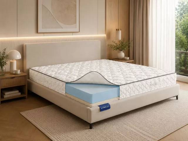 Беспружинный латексный матрас VitaFlex Light Easy серии Foam