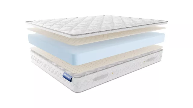 Беспружинный анатомический латексный матрас мягкий Vitaflex Light Double Easy серии Foam — дополнительное фото