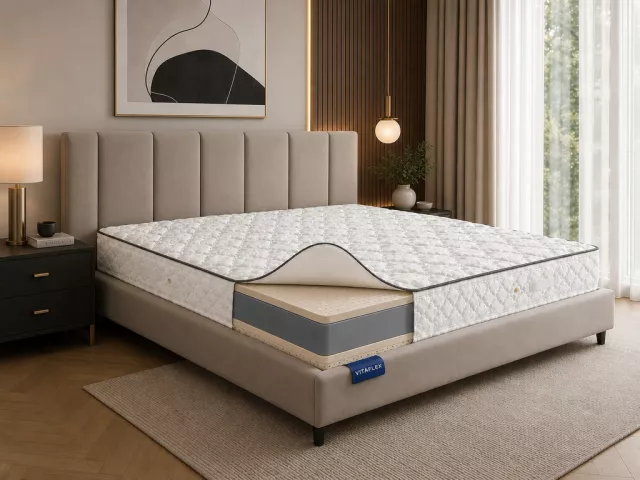 Беспружинный латексный матрас VitaFlex Standart Double Easy серии Foam