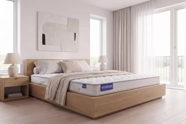 Беспружинный анатомический матрас средней жесткости Vitaflex Light Foam серии Foam