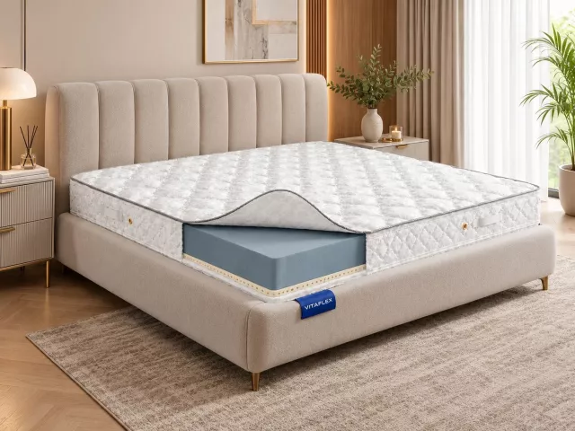 Беспружинный анатомический матрас VitaFlex Standart Easy серии Foam