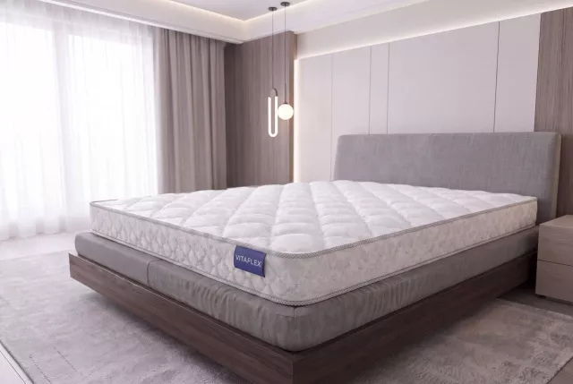 Беспружинный анатомический матрас из кокосовой койры жесткий Vitaflex Hard серии Lounge — дополнительное фото