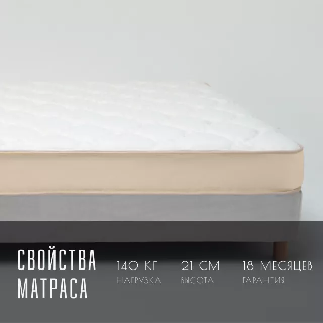 Пружинный ортопедический двухсторонний матрас Vitaflex SleepFlow NightWave — дополнительное фото
