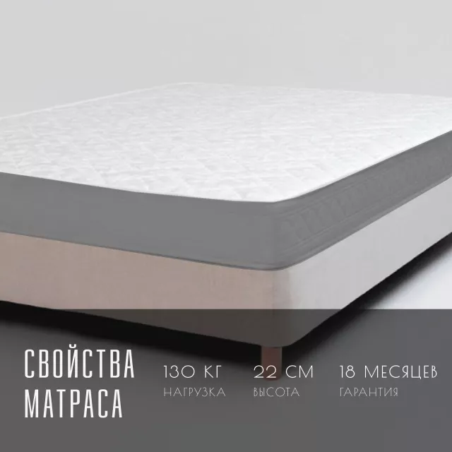 Пружинный ортопедический двухсторонний матрас Vitaflex SleepFlow Neovara — дополнительное фото