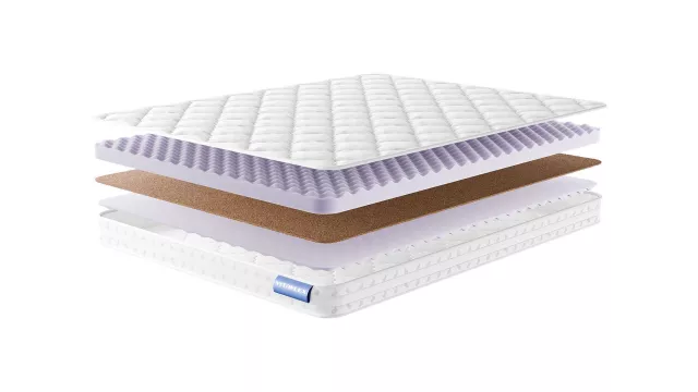 Беспружинный ортопедический двухсторонний матрас Vitaflex Foam Light Relax Cocos — дополнительное фото