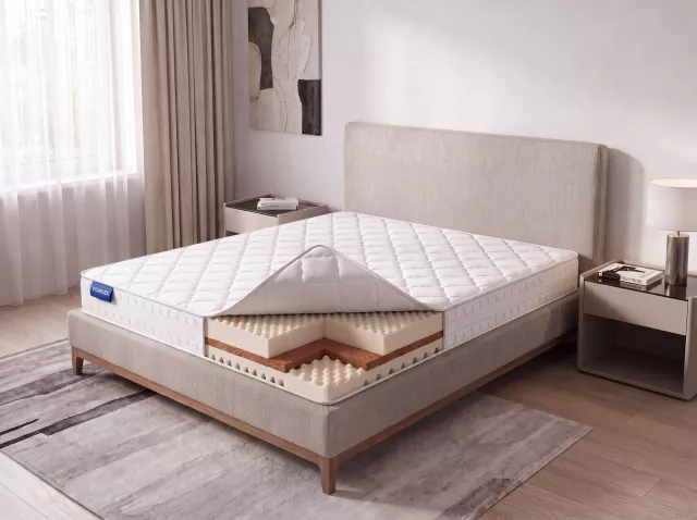 Беспружинный ортопедический двухсторонний матрас Vitaflex Foam Relax Cocos