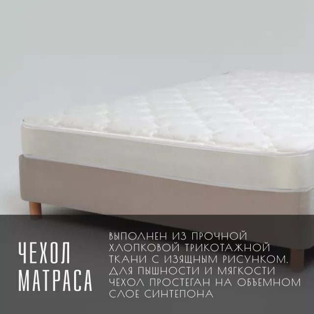 Беспружинный ортопедический двухсторонний матрас Vitaflex SleepFlow Memory Roll — дополнительное фото