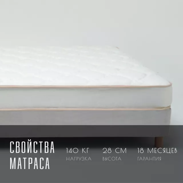 Пружинный ортопедический двухсторонний матрас Vitaflex SleepFlow BlissBase — дополнительное фото