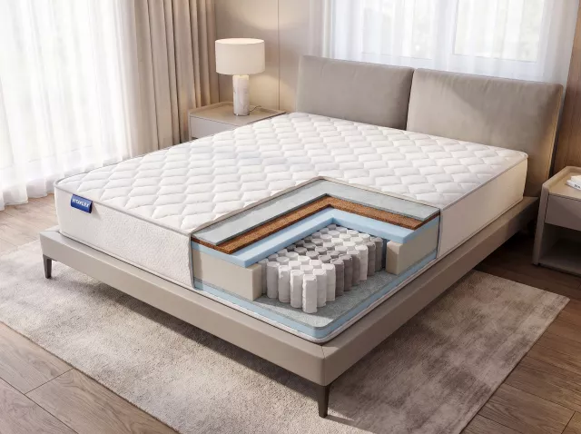 Пружинный ортопедический двухсторонний матрас Vitaflex SleepFlow Vernato