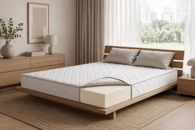 Детский двусторонний матрас с одинаковой жёсткостью сторон Vitaflex Junior Soft
