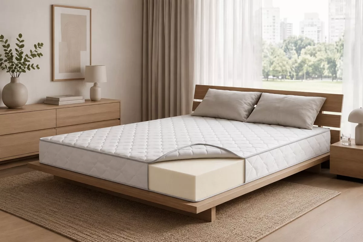 Детский двусторонний матрас с одинаковой жёсткостью сторон Vitaflex Junior Soft
