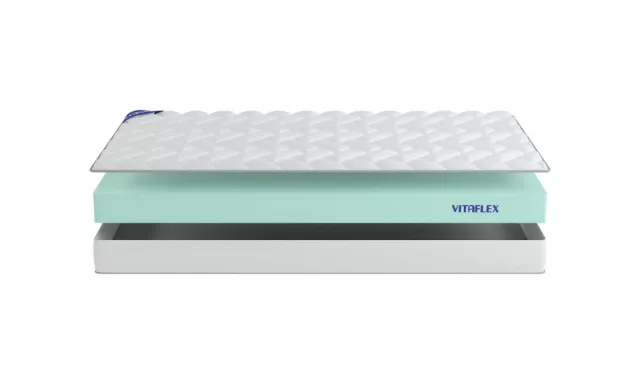 Детский двусторонний матрас с одинаковой жёсткостью сторон Vitaflex Junior Soft — дополнительное фото