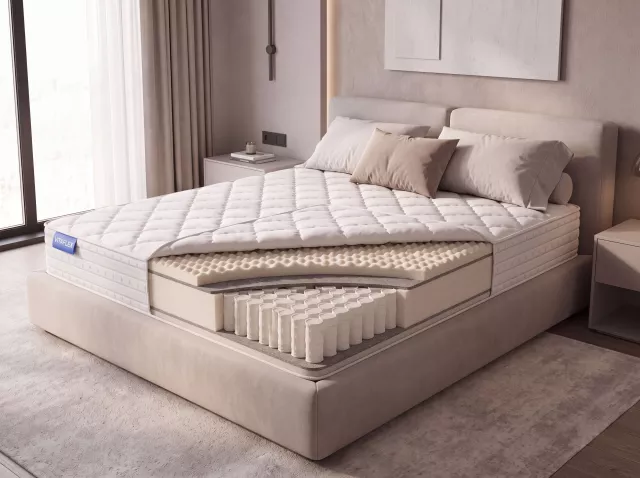 Пружинный ортопедический односторонний матрас Vitaflex Balance Comfort TFK
